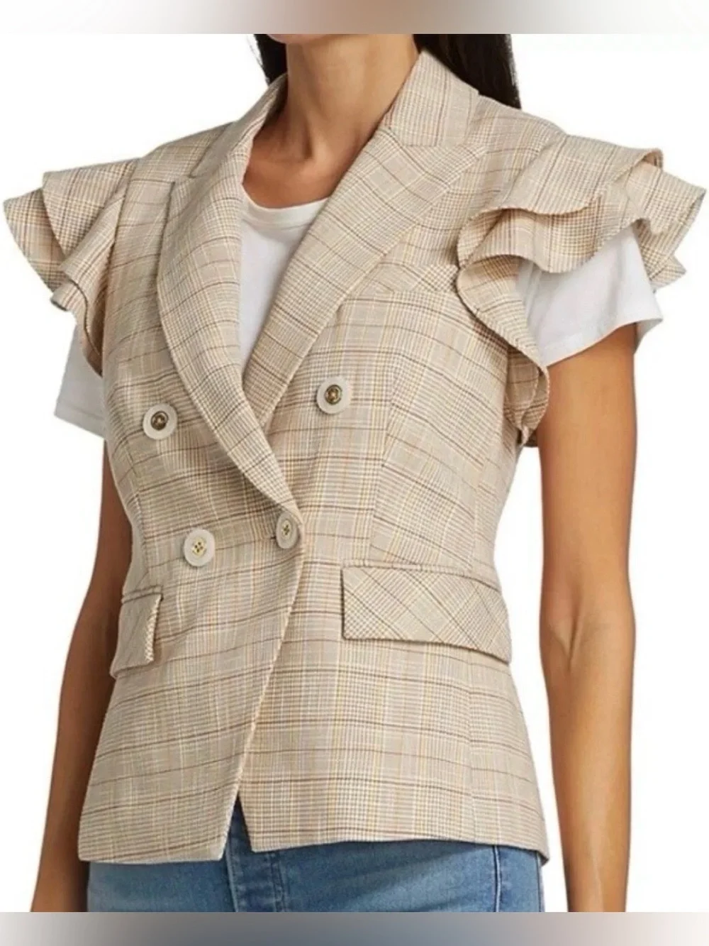 Veronica Beard Janae Vest